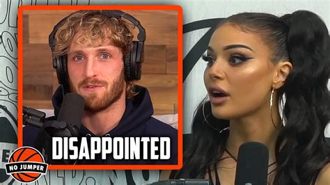 kristen hancher leak|Kristen Hancher Reacts to Logan Pauls Disappointment In Her